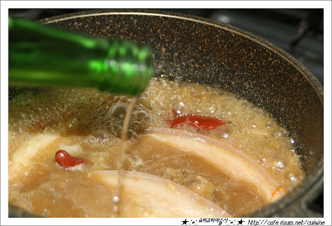 집에서 만드는 홍어삼합 ( 돼지고기 수육 맛있게 삶는 비결)